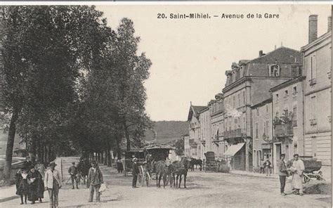 Saint Mihiel Saint Mihiel Avenue De La Gare Carte Postale Ancienne