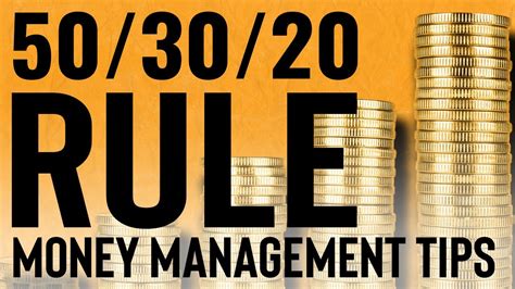 503020 Rule For Money Management Youtube