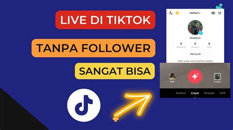 Cara Live Di Tiktok Tanpa Followers Terbaru Youtube