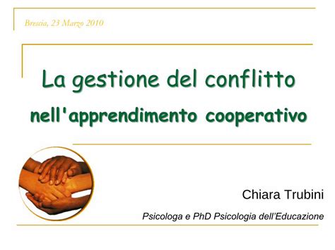 Pdf La Gestione Del Conflitto Nell Apprendimento