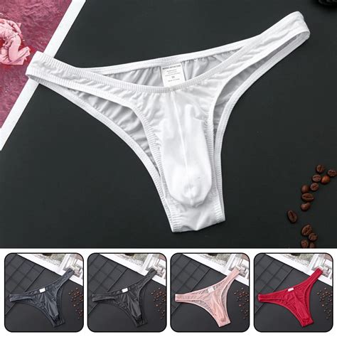 Calcinhas Er Ticas Dos Homens Sissy Calcinha Gay Transparente Tangas Masculinas Sexy Roupa