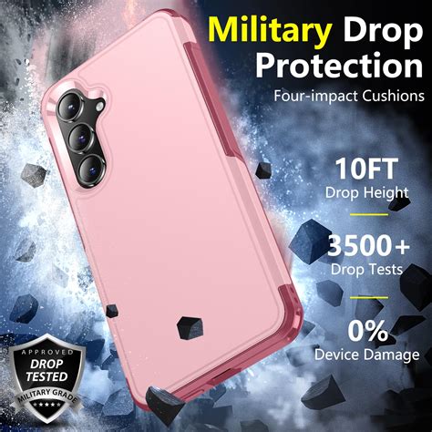 Designed For Samsung Galaxy S24 Plus Case 10 Ft Military Grade Drop Protection