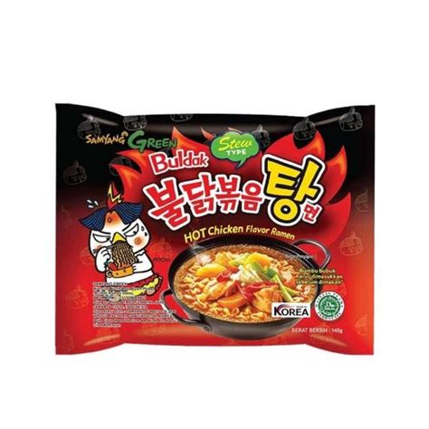 Jual SAMYANG Stew Mie Instan Hot Chicken Ramen G Shopee Indonesia