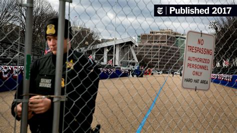 For Inauguration Day Plans For Heavy Security And Big Protests The