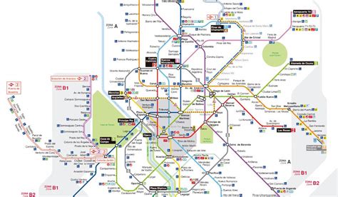 Madrid Estrena Los Nuevos Planos De La Red De Metro