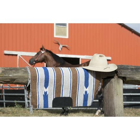 Tapis De Western Pour Cheval En Cuir Westride Navajo Taille 76 X 152