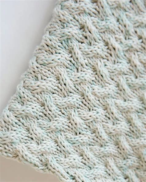 Waterfall Baby Blanket Leelee Knits Knitted Baby Blankets Blanket