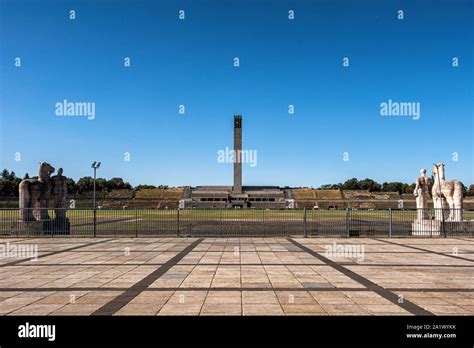 The Maifeld Mayfield Langemarck Hall Bell Tower And Tiered Seating