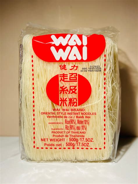 Wai Wai Noodle Rice Vermicelli 500g 健力超级米粉 La Mart Asian Supermarket 辣妈超市