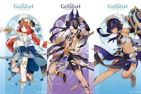 Genshin Impact 3.1: Подтвержденные персонажи - Сайно, Кандакия и Нилу