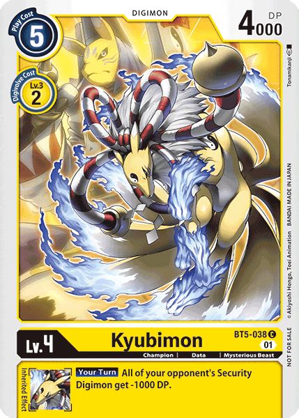 Kyubimon Winner Pack Promos Digimon CardTrader