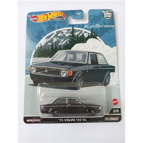 Jual Hot Wheels 73 Volvo 142 GL Black CHASE CAR Auto Strasse Premium Shopee Indonesia