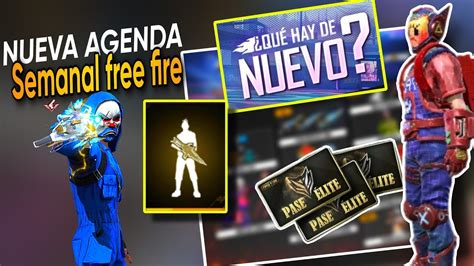 La Nueva Agenda Semanal Free Fire Xm8 Evolutiva 50 De Descuento Pase