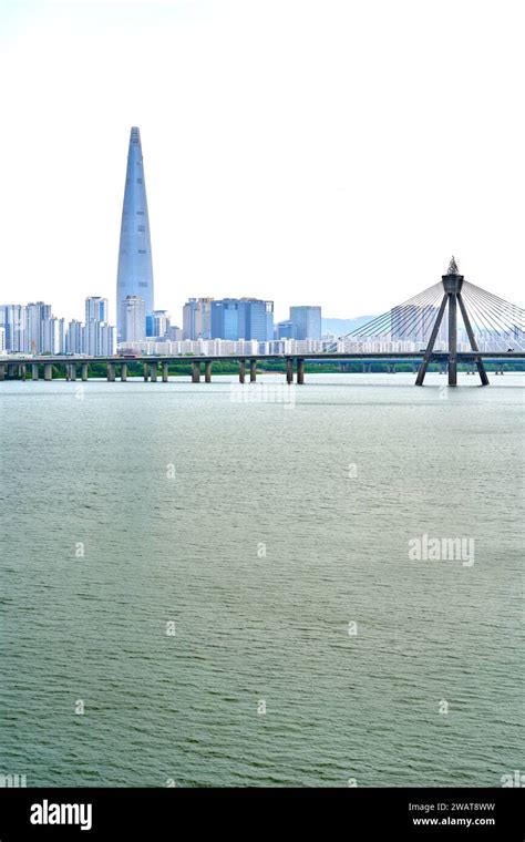 Han River Seoul South Korea Stock Photo Alamy