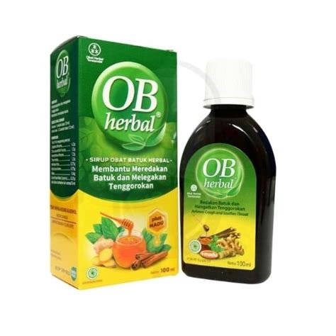 Ob Herbal Sirup Ml Obat Batuk Lifepack Lifepack Id