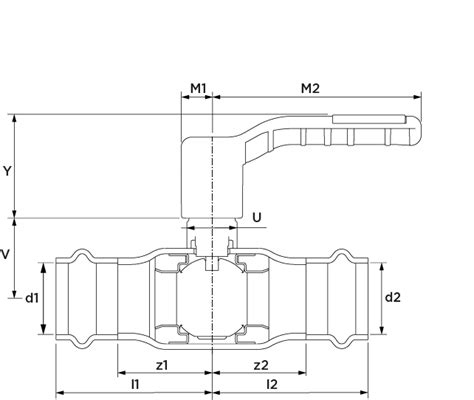 Vsh Smartpress Fullflow Ball Valve Fpm Ff