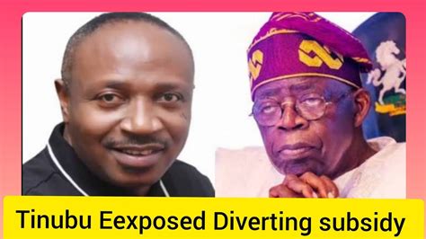 Breaking Tinubu Is A Scam Diverting Funds Through Secret Petrol Subsidy