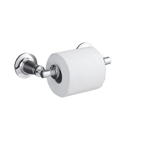 Kohler Archer Double Post Toilet Paper Holder In Polished Chrome K