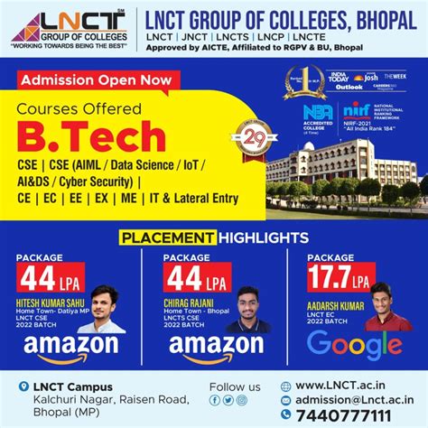 LNCT College | Top Engineering Colleges In Central India