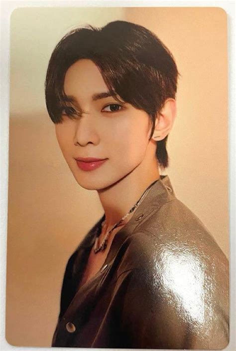 Ateez Yeosang Th Mini Album Golden Hour Part Photo Card Golden