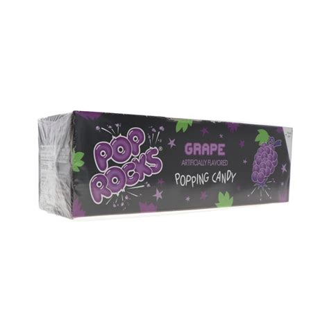 Pop Rocks Grape Popping Candy 24 Count 033 Oz The Club Price