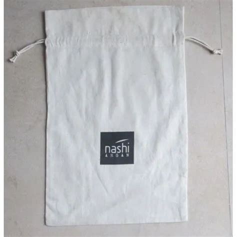 Trident Handled Cotton Drawstring Bag Capacity 4 Kg At Rs 40 In Kolkata