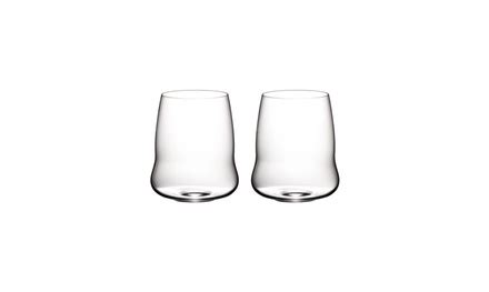 Riedel Sl Stemless Wings Cabernet Sauvignon Wine Glass Set Of Groupon