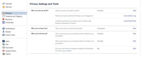 Navigating And Understanding Facebooks Privacy Settings By Spiros