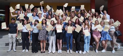 Abitur Am Gymnasium GosheimWehingen Erfolgreich Bestanden