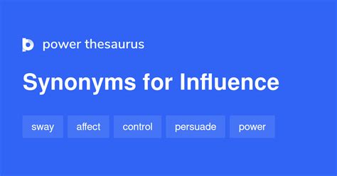 9 Verb Synonyms For Influence Related To Meaning