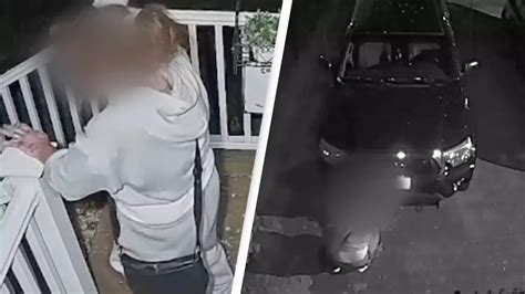 Chilling Surveillance Footage Captures Moment Woman Begs For Help After