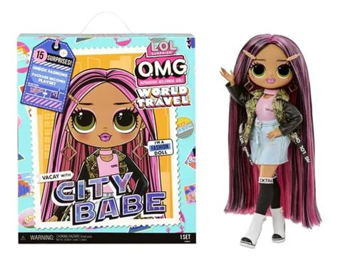 Muñeca Lol Omg World Travel City Babe Con 15 Sorpresas MercadoLibre