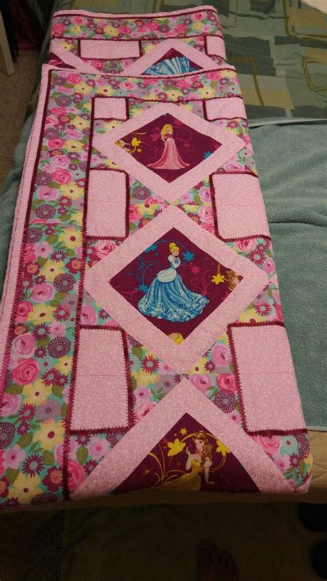 Disney Princess Quilt In Pink And Floral Disney Quilt Disney