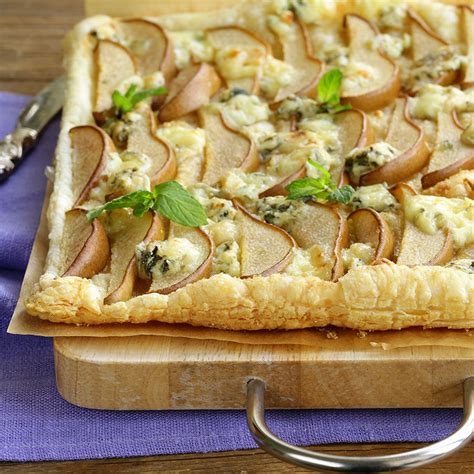 Recette Tarte Poires Et Roquefort