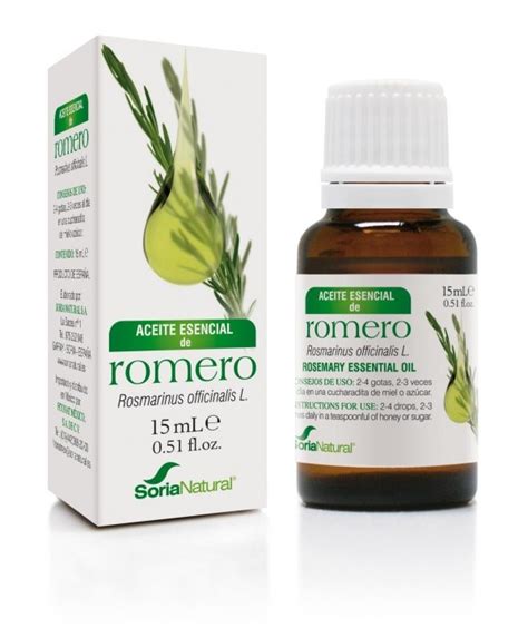 Aceite Esencial Romero Ml Producto Soria Natural Soria Natural