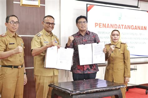 Pj Bupati Subang Tandatangani Mou Terkait Kemitraan Pelatihan Dan