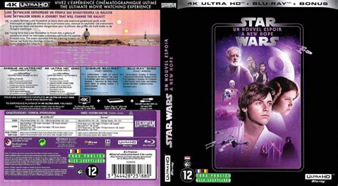 Jaquette Dvd De Star Wars Un Nouvel Espoir K Blu Ray Cin Ma