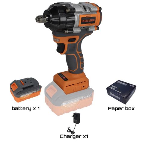 Jual Dagmara Seri Orange Brushless Heavy Duty Cordless Tools Impact