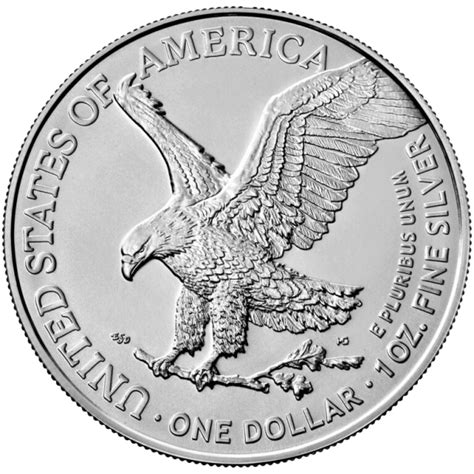 2021 1 Oz American Silver Eagle Coin Type 2 From Pimbex