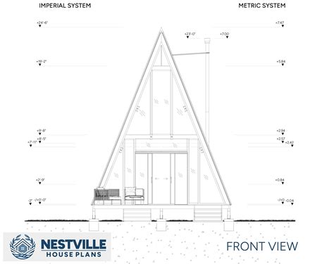 A Frame House Plans 19x29 House Plan A Frame Cabin Plans Tiny House Plans A Frame Cabin Diy