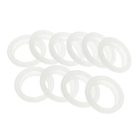 10Pcs Silicone Gasket Sealing O Rings Gaskets For 4 4 5cm Vacuum Bottle