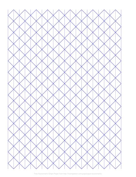 Diamond Graph Paper Printable