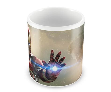 Caneca Personalizada Marvel Homem De Ferro Elo