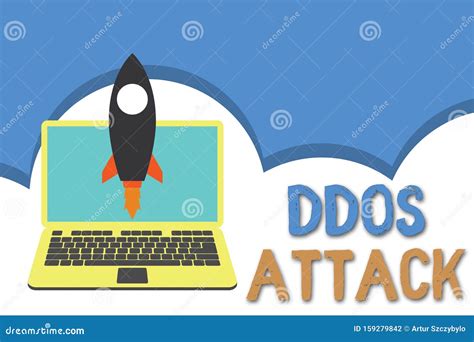 Écriture Manuelle Conceptuelle Montrant Ddos L auteur De Texte