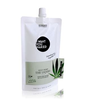 I WANT YOU NAKED Holy Hemp THE LIQUID Holy Hemp Hand Wash Mydło w