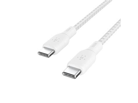 Belkin Usb C Til Usb C Kabel M Hvit Usb Kabler Komplett No