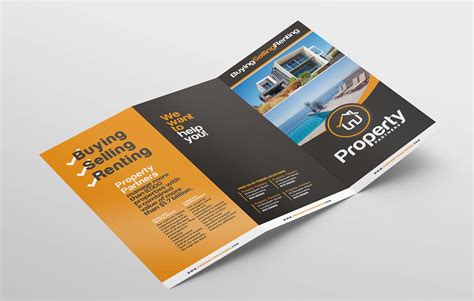 Real Estate Tri Fold Brochure Template In Psd Ai Vector Brandpacks