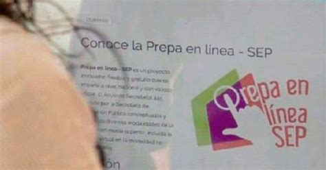 La Sep Abre Nuevo Periodo De Registro Para Cursar La Prepa En L Nea