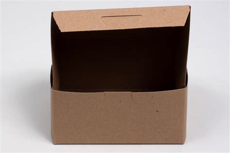 X X Natural Kraft One Piece Bakery Boxes