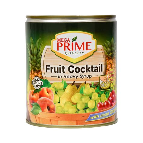 Mega Prime Fruit Cocktail In Heavy Syrup 850 G Online At Best Price Cannd Fruit Cocktail